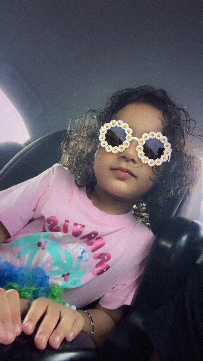 Yashvi with sunglasses