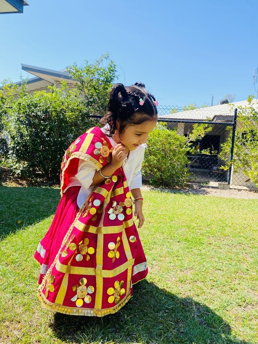 Yashvi in Indian dress